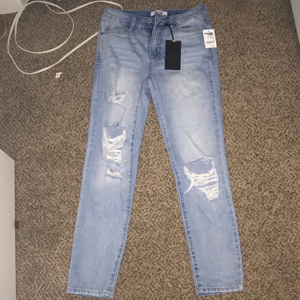 NWT Charlotte Ruesse Mom Jeans
